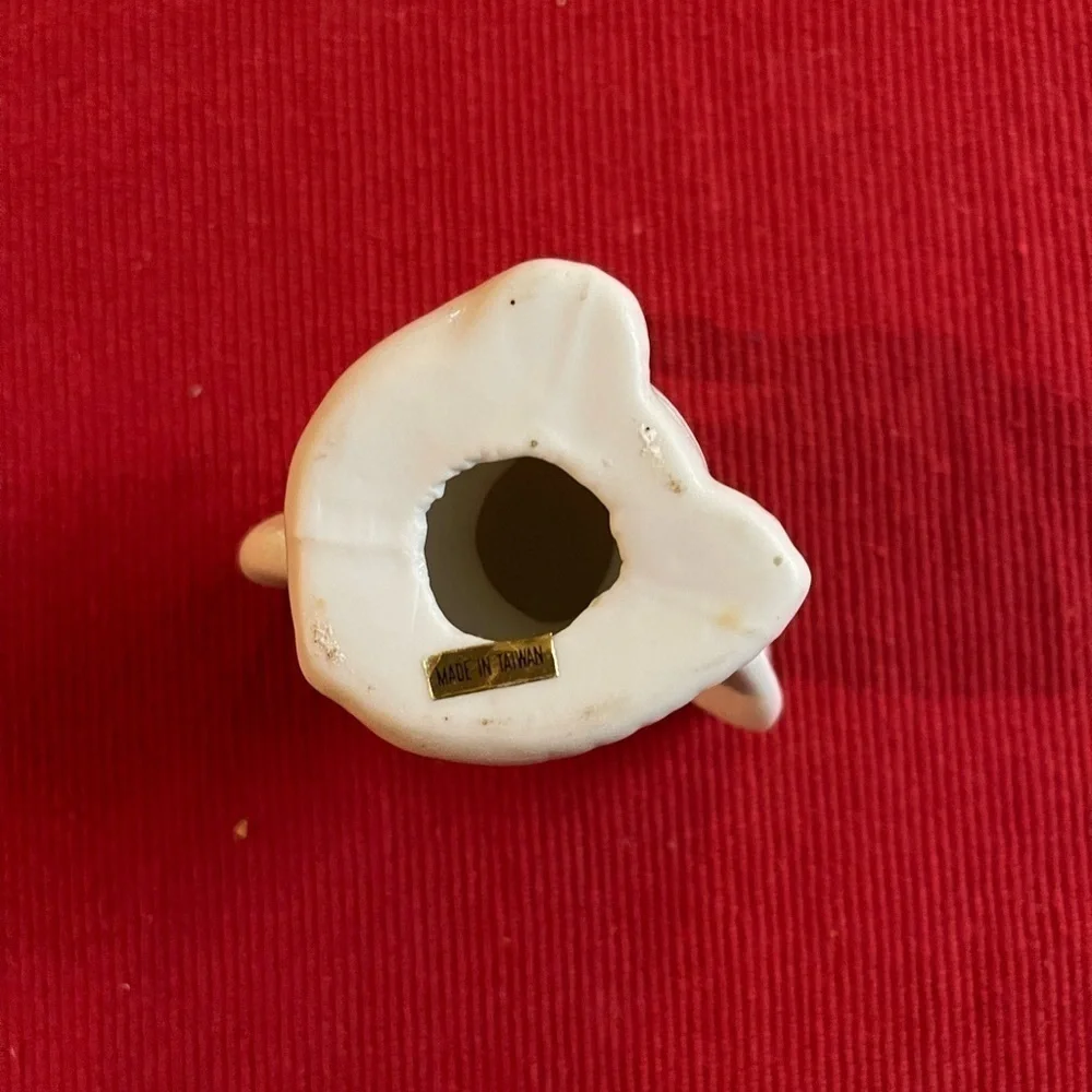 Vintage Ceramic Baby Elephant- Trunk Up